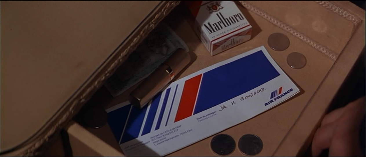 Air France ticket Moonraker